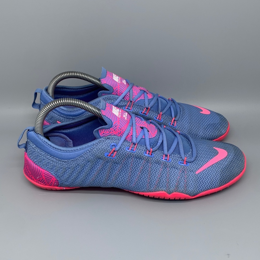 Nike‎ Free 1.0 Cross Bionic Pink CrossTraining Shoes 641530-404 Women’s Sz 9